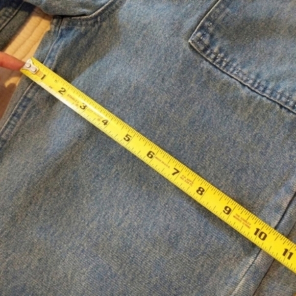 WeWoreWhat Slouchy Slit Overalls in Steel Jumpsuit Wide Straight Leg Blue - Picture 11 of 13